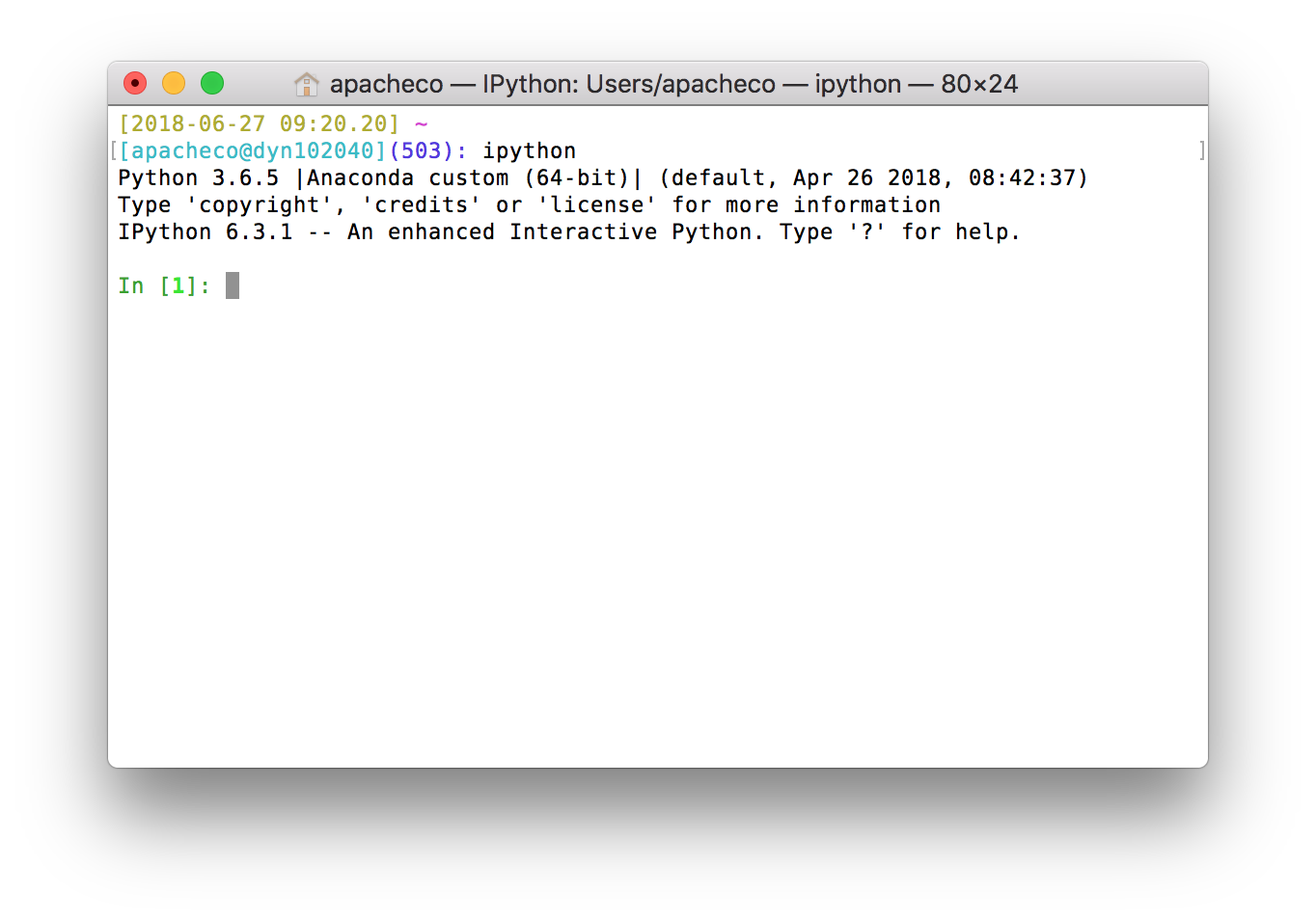 IPython Shell